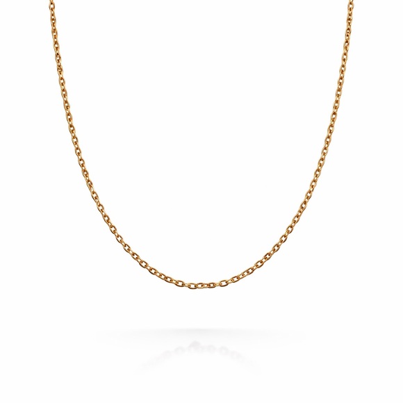 Venus and Vulcan Jewelry - .5mm | Rose Gold | Stainless Steel | Rolo Link Chain